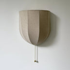 Junune Linen Wall Light-Moonnatur