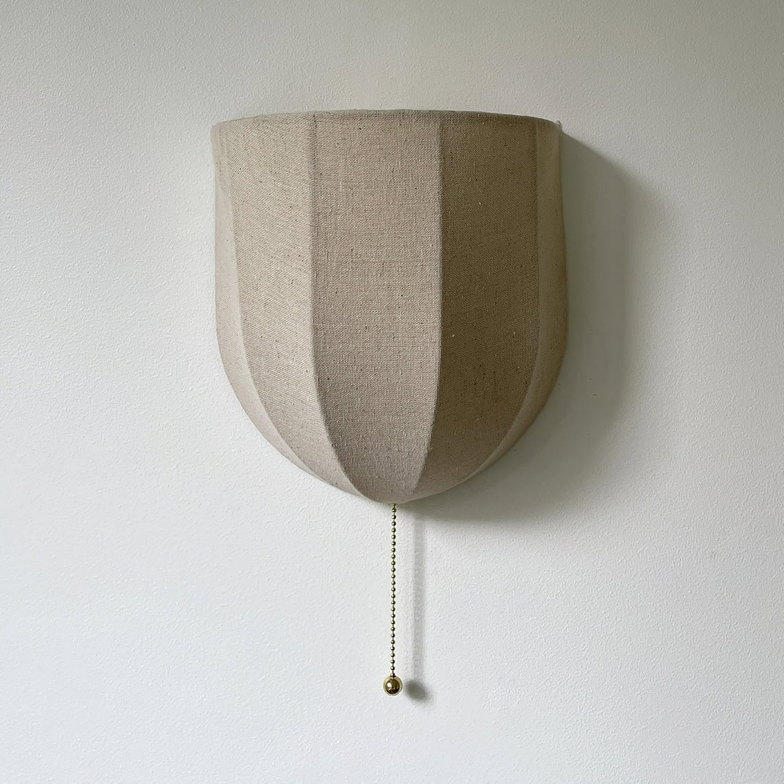 Junune Linen Wall Light-Moonnatur