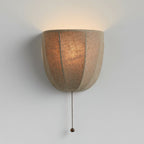 Junune Linen Wall Light-Moonnatur