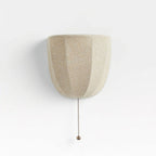 Junune Linen Wall Light-Moonnatur
