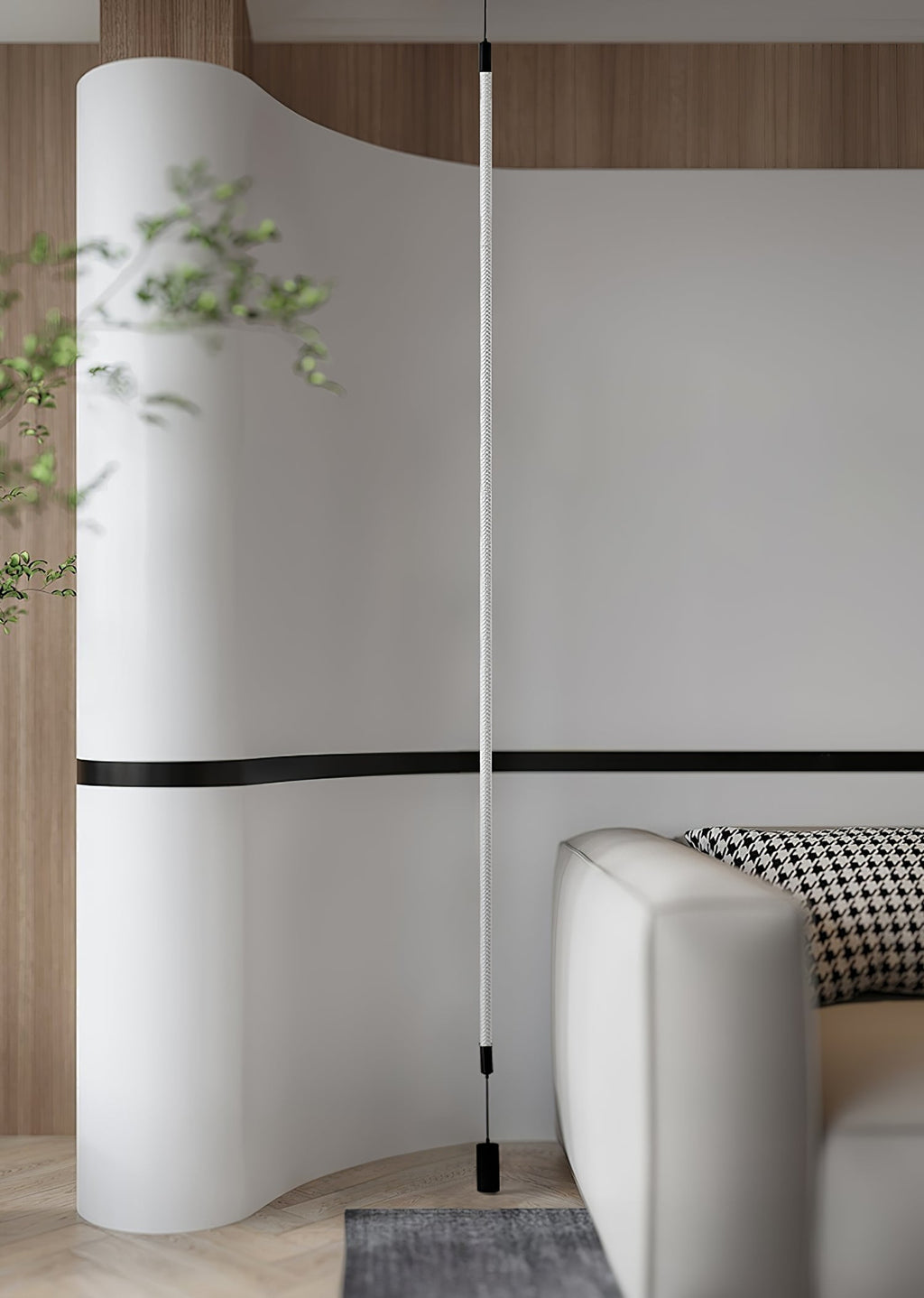 Naverune Silicone Pendant Light-Moonnatur