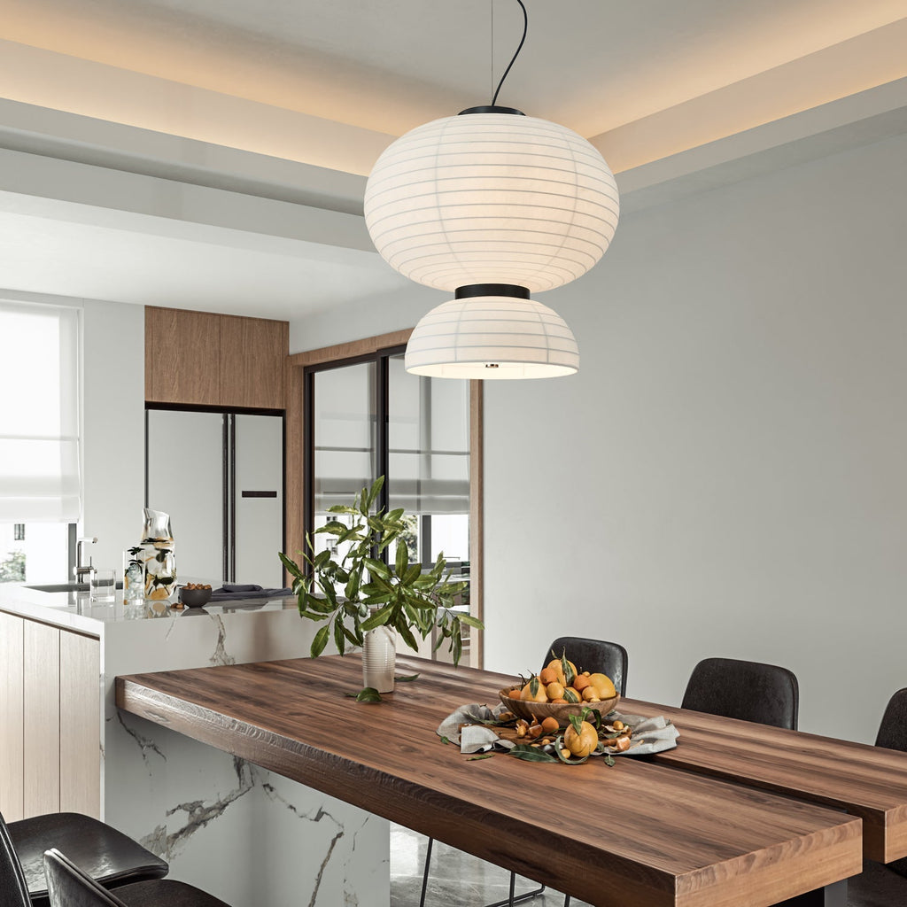 Ralenia Silk Pendant Light-Moonnatur