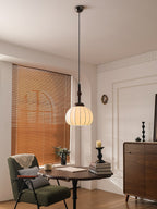 Isenune Silk Pendant Light-Moonnatur