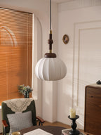 Isenune Silk Pendant Light-Moonnatur