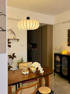Iverlyn Silk Pendant Light-Moonnatur