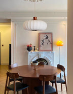 Iverlyn Silk Pendant Light-Moonnatur