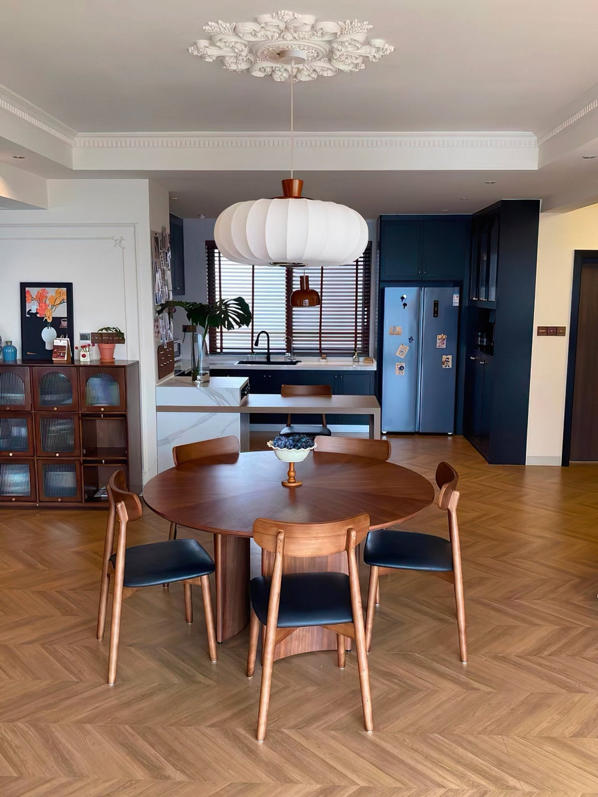 Iverlyn Silk Pendant Light-Moonnatur