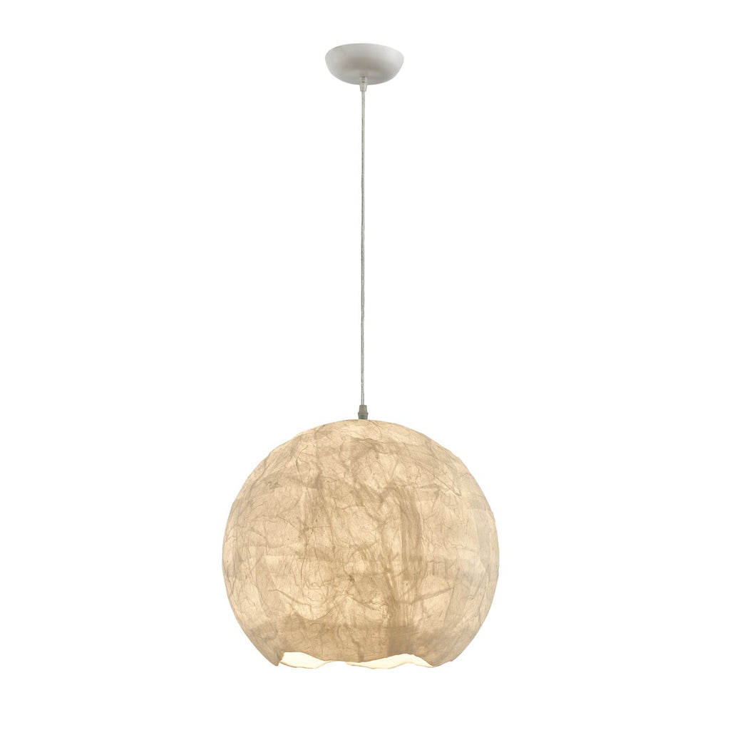 Floriel Silk Pendant Light-Moonnatur