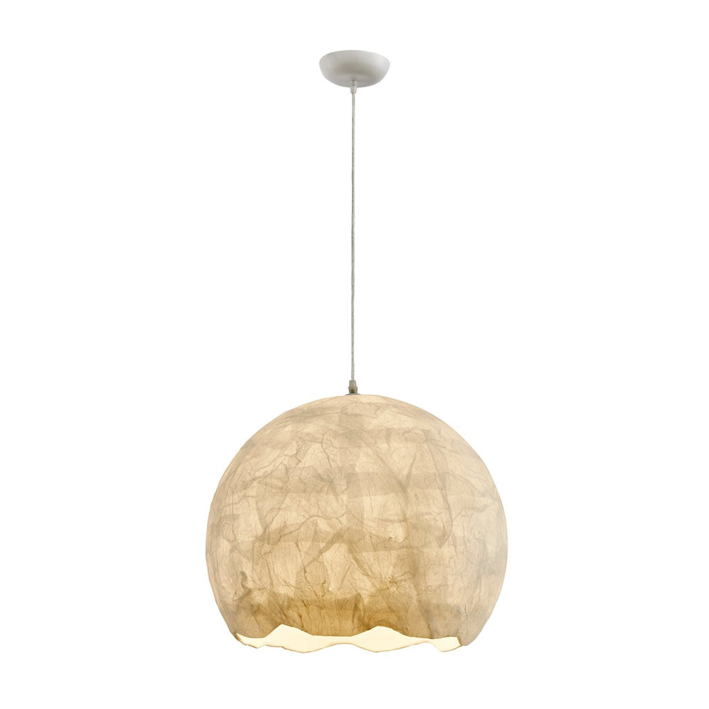 Floriel Silk Pendant Light-Moonnatur