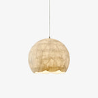 Floriel Silk Pendant Light-Moonnatur