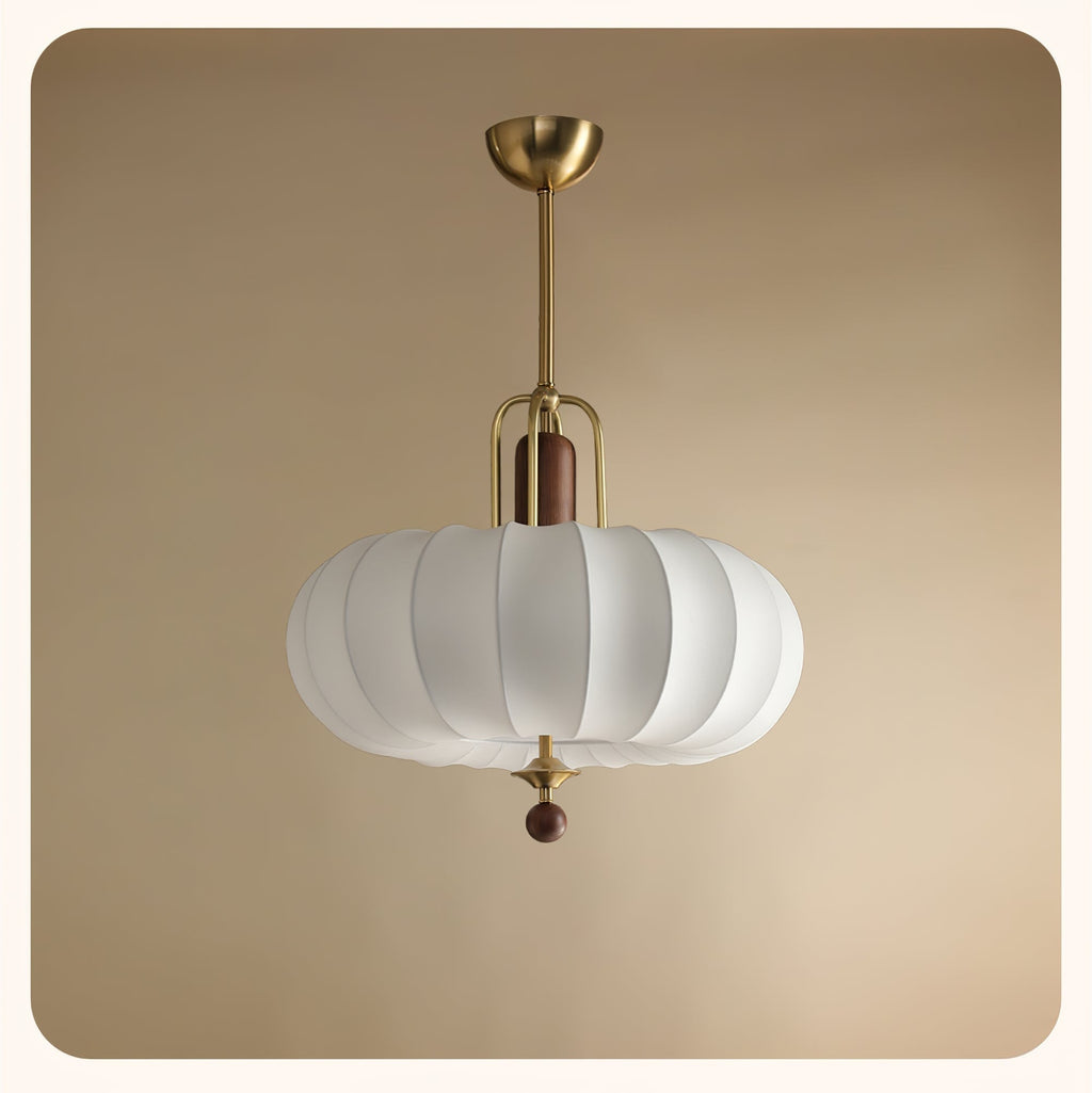 Lowenwyn Silk Pendant Light-Moonnatur