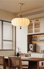Lowenwyn Silk Pendant Light-Moonnatur