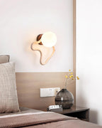 Lorrenrose Travertine Wall Light-Moonnatur
