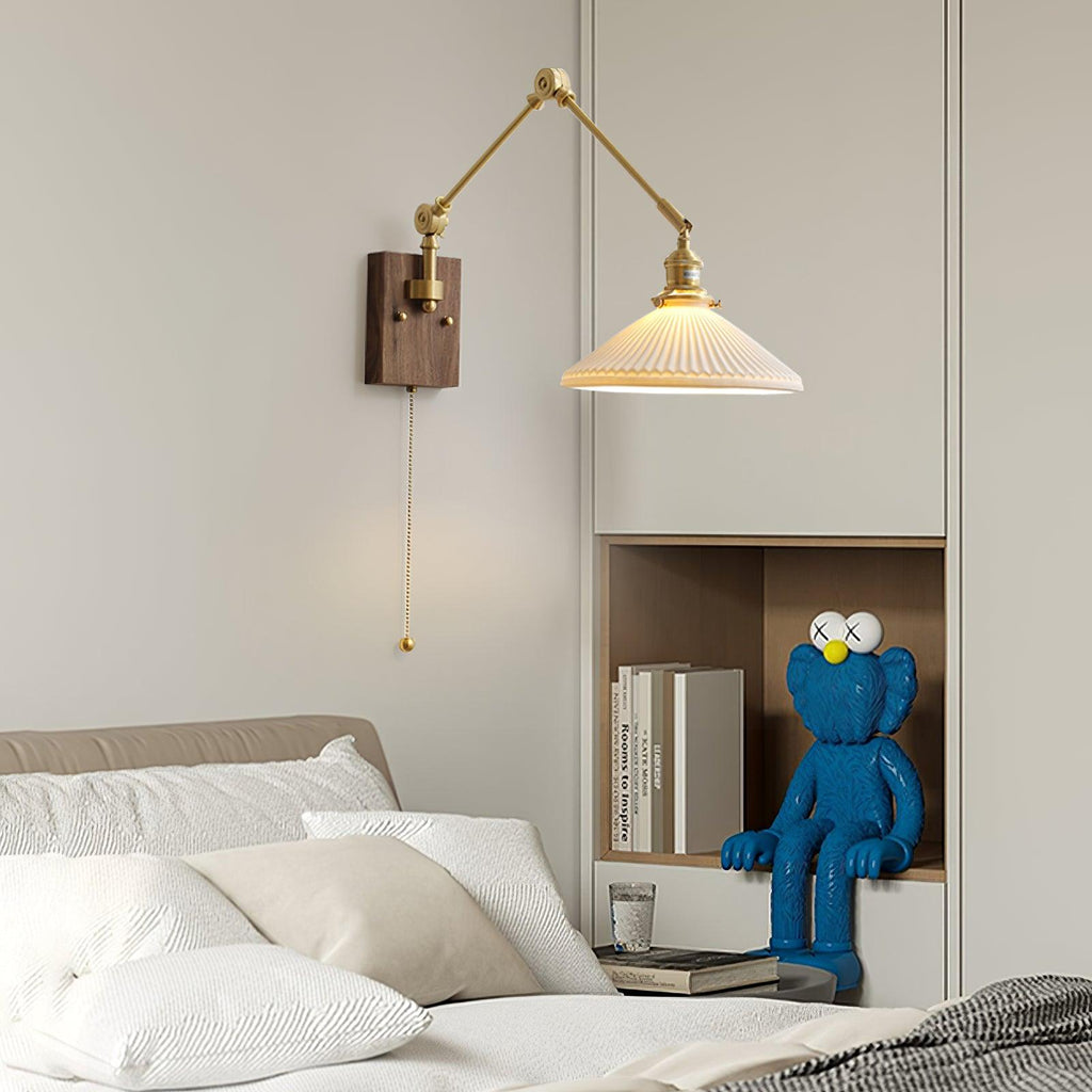 Corenorie Ceramic Wall Light-Moonnatur