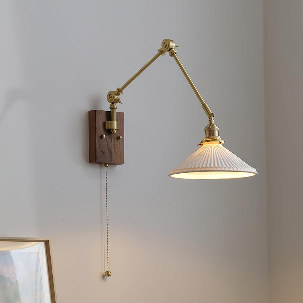 Corenorie Ceramic Wall Light-Moonnatur