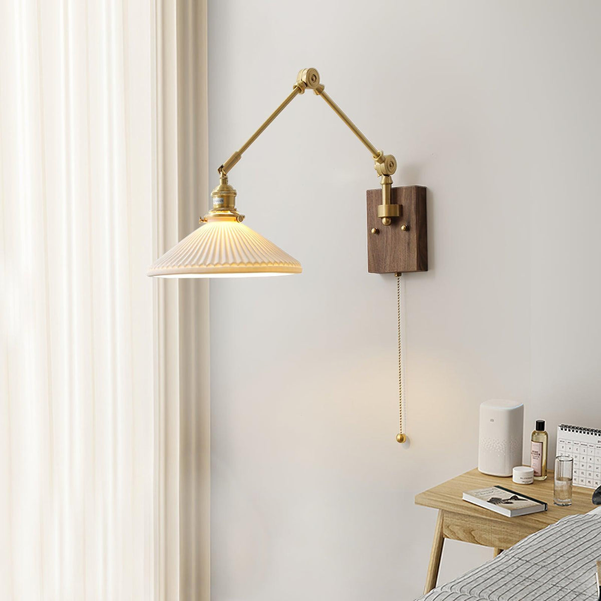 Corenorie Ceramic Wall Light-Moonnatur