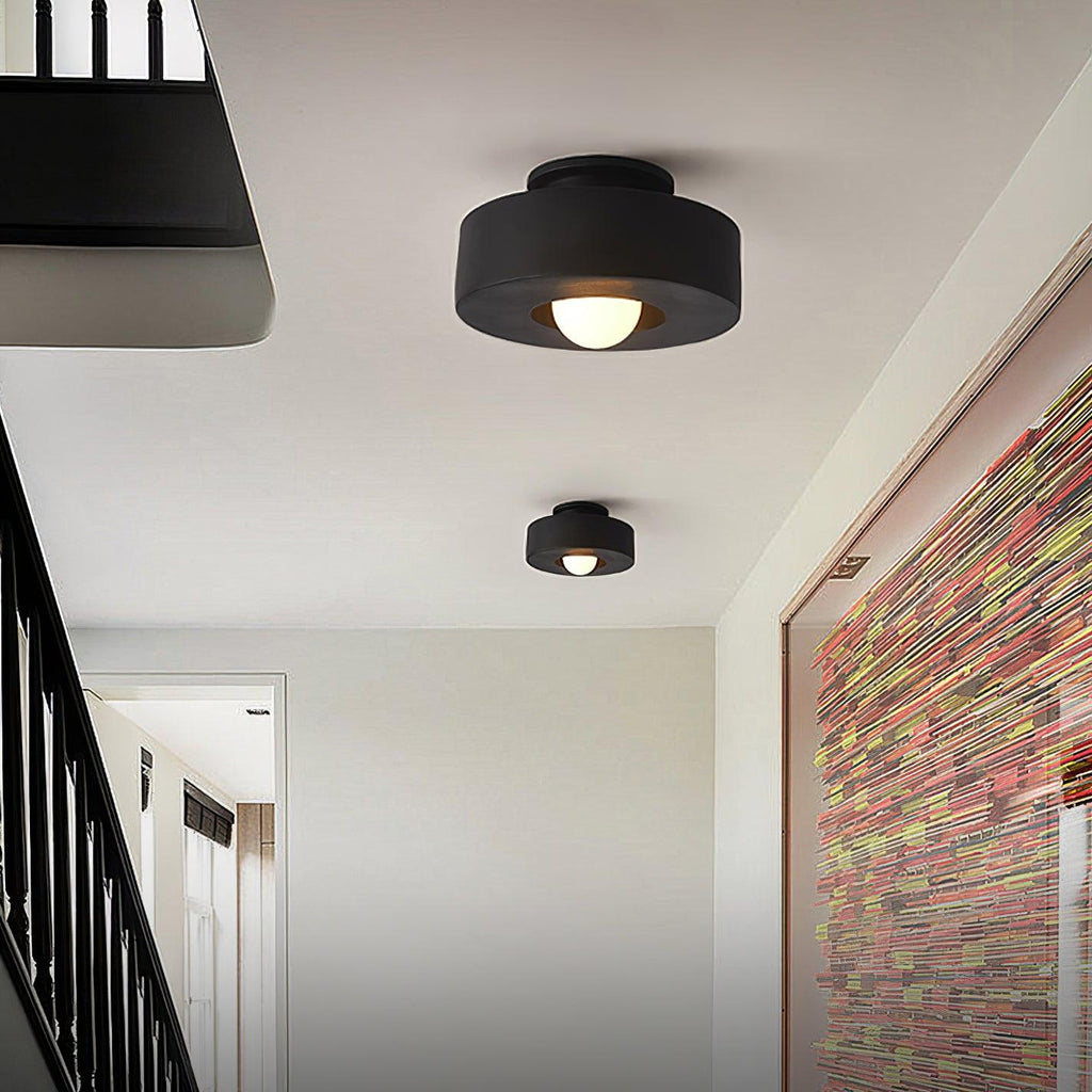 Bellia Resin Ceiling Light-Moonnatur