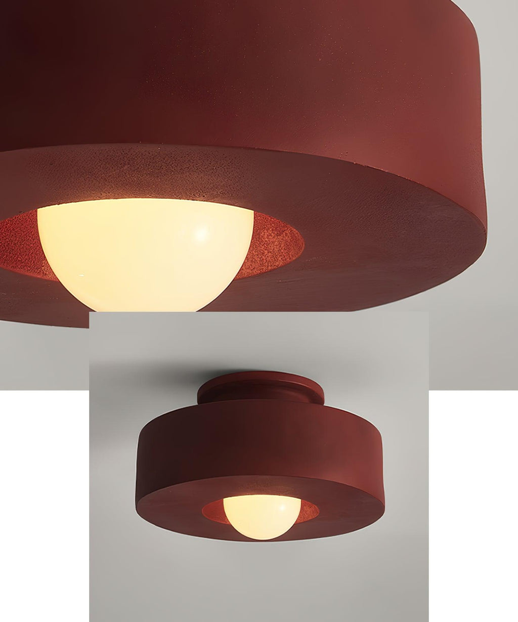 Bellia Resin Ceiling Light-Moonnatur