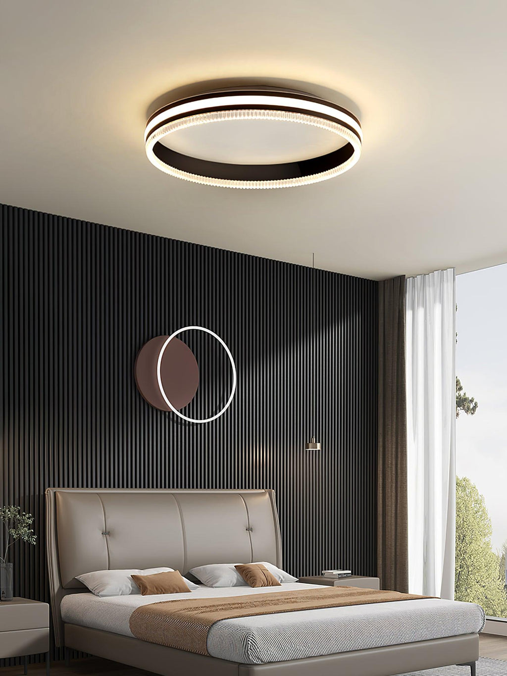 Dorrenenna Acrylic Ceiling Light-Moonnatur