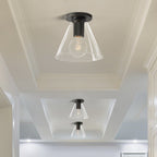 Hresora Glass Ceiling Light-Moonnatur