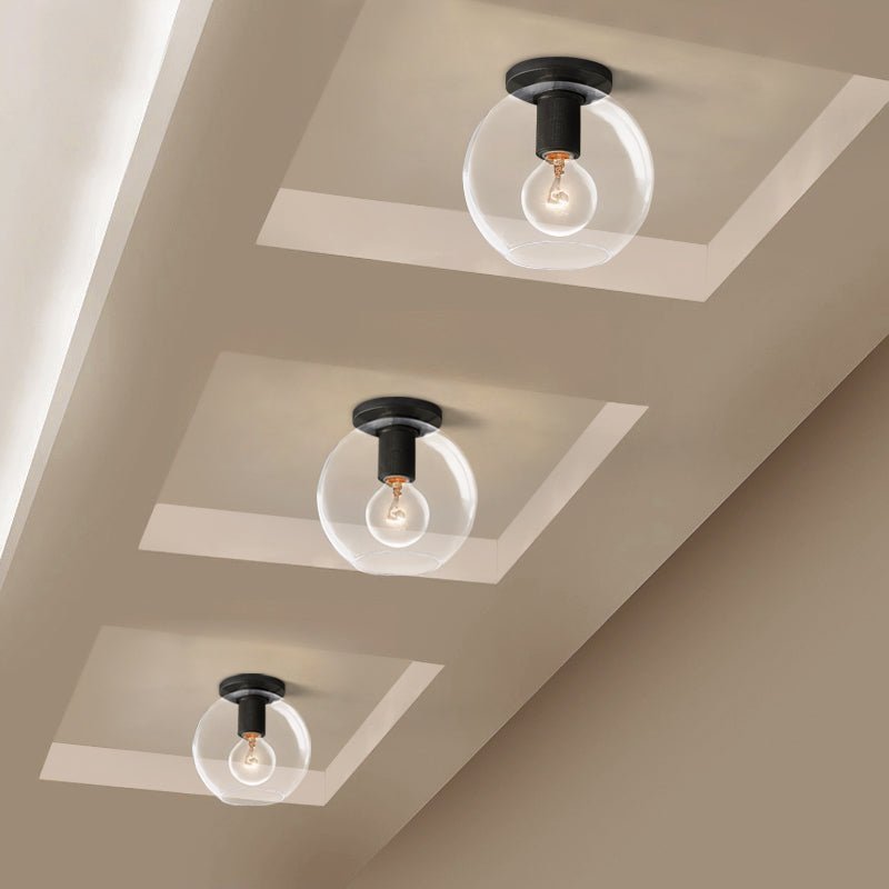 Hresora Glass Ceiling Light-Moonnatur