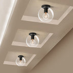 Hresora Glass Ceiling Light-Moonnatur