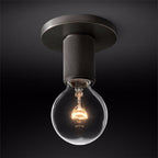 Hresora Glass Ceiling Light-Moonnatur