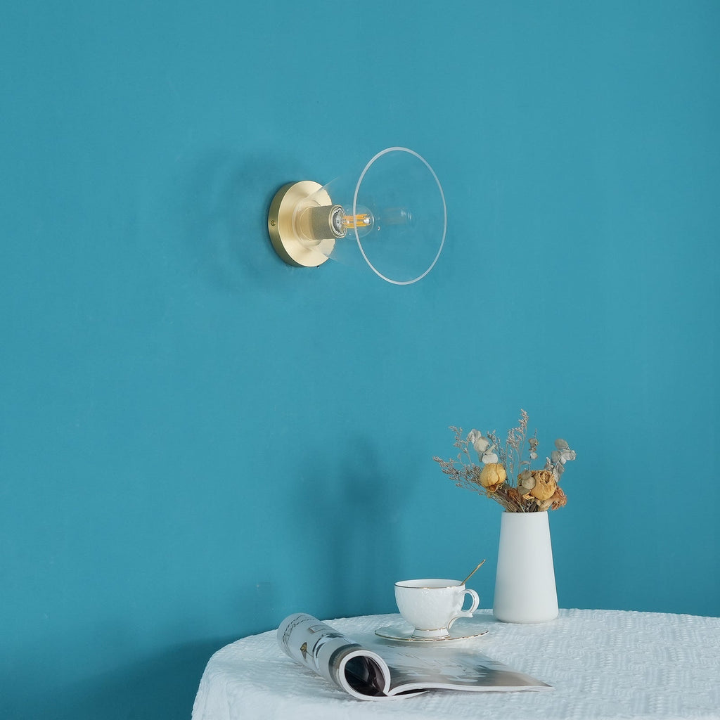 Hresora Glass Ceiling Light-Moonnatur