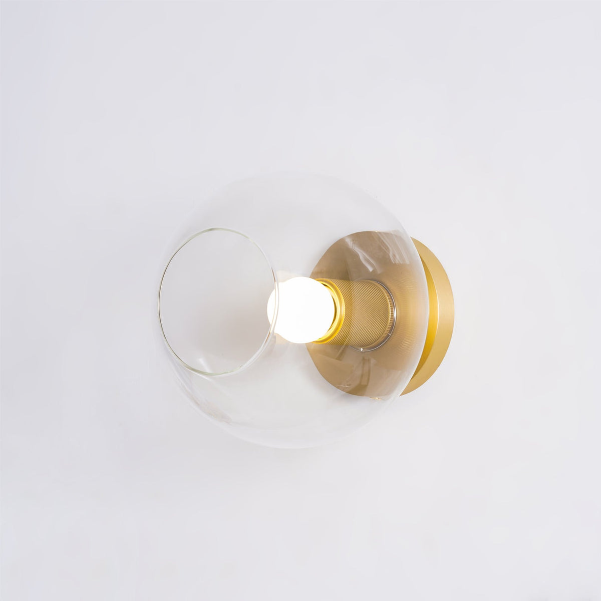 Hresora Glass Ceiling Light-Moonnatur