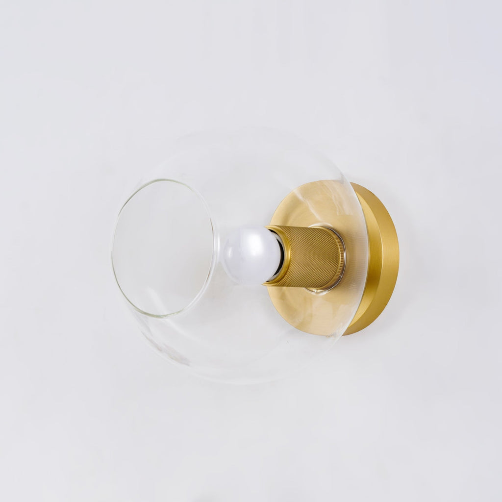 Hresora Glass Ceiling Light-Moonnatur