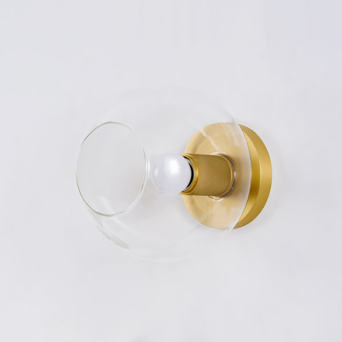 Hresora Glass Ceiling Light-Moonnatur