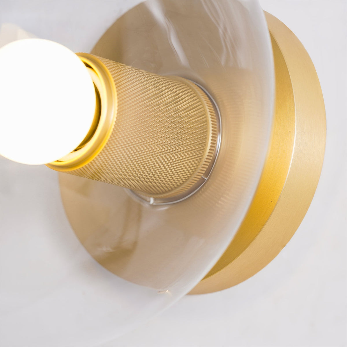Hresora Glass Ceiling Light-Moonnatur