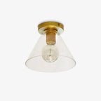 Hresora Glass Ceiling Light-Moonnatur
