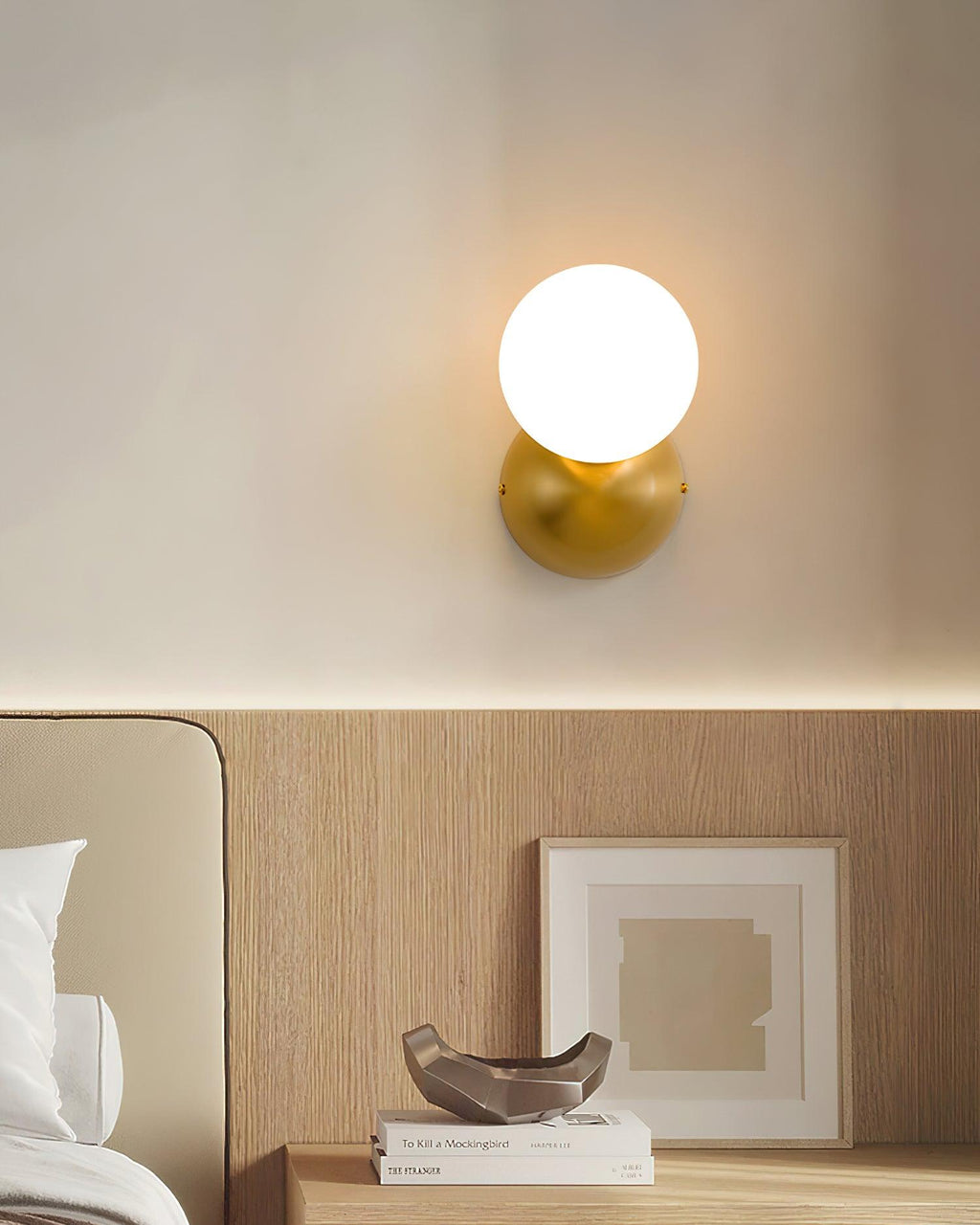 Orenenna Glass Wall Light-Moonnatur