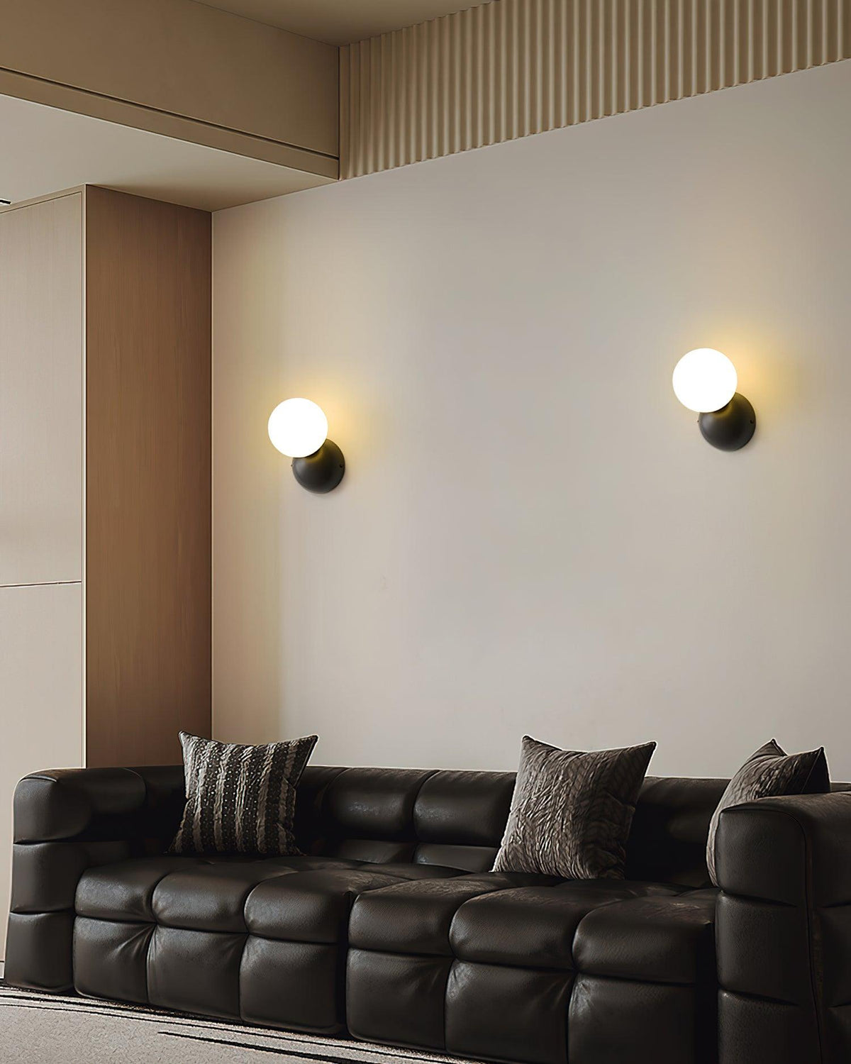 Orenenna Glass Wall Light-Moonnatur