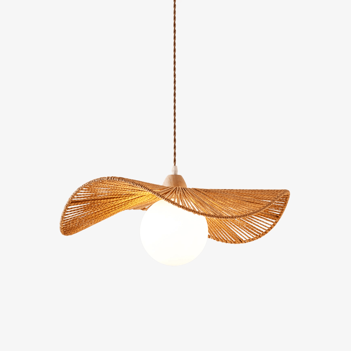 Corvenis Hemp Rope Pendant Light-Moonnatur