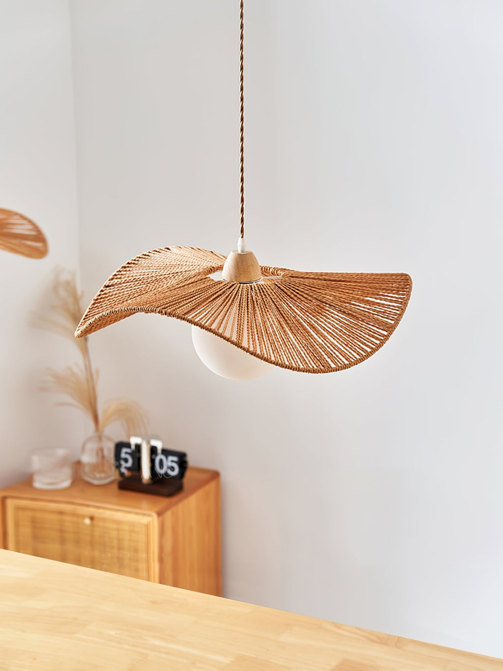 Corvenis Hemp Rope Pendant Light-Moonnatur