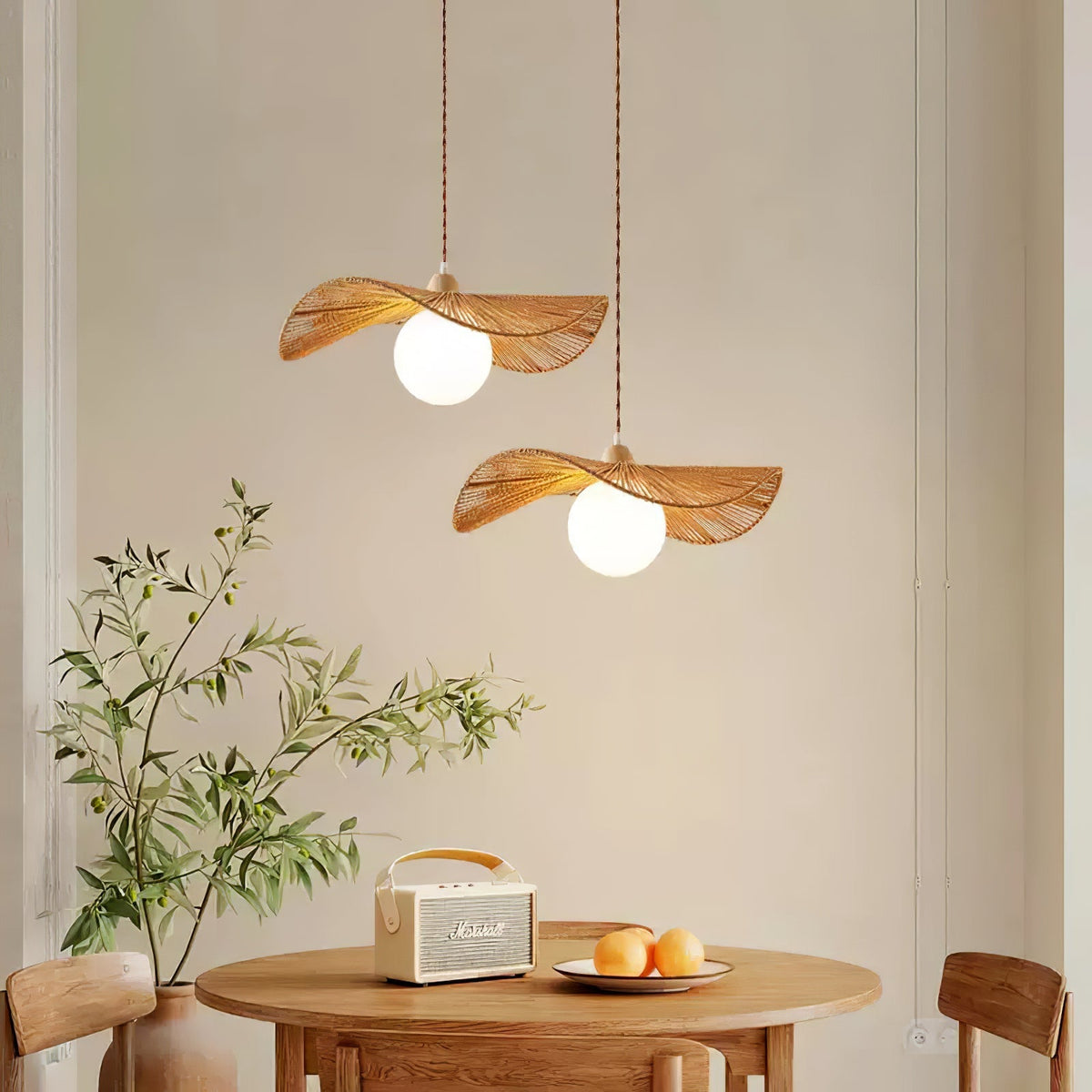 Corvenis Hemp Rope Pendant Light-Moonnatur