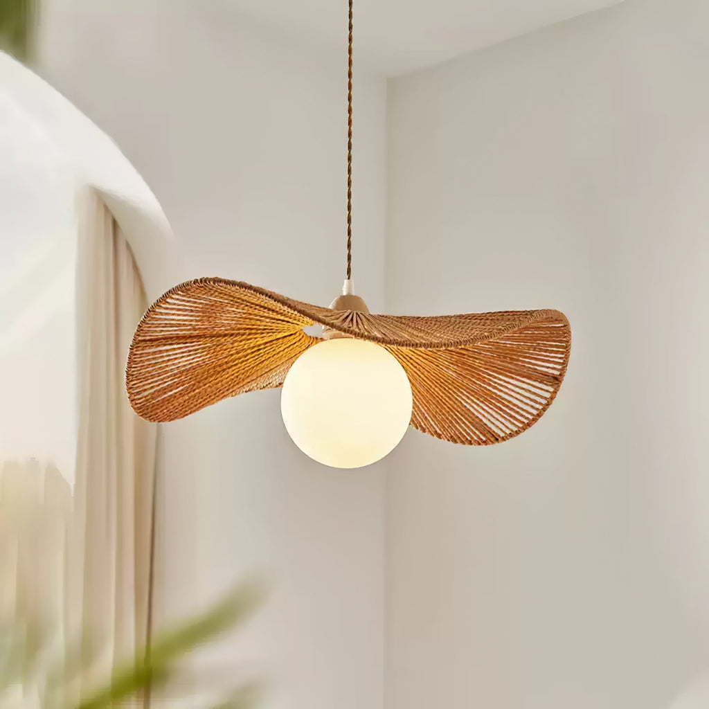 Corvenis Hemp Rope Pendant Light-Moonnatur