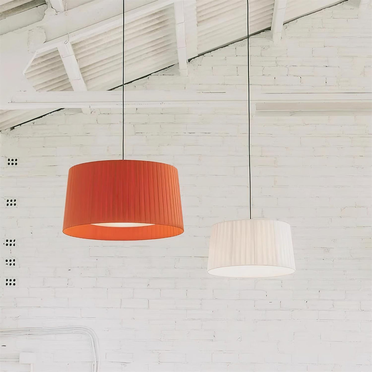Sorrelwood Fabric Pendant Light-Moonnatur