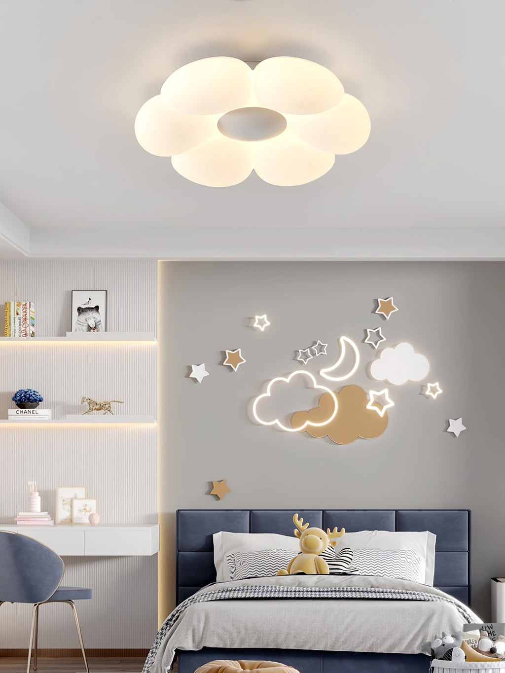 Xeloria PE Ceiling Lamp-Moonnatur