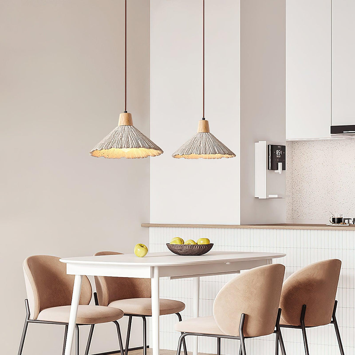 Beldenash Cement Pendant Light-Moonnatur