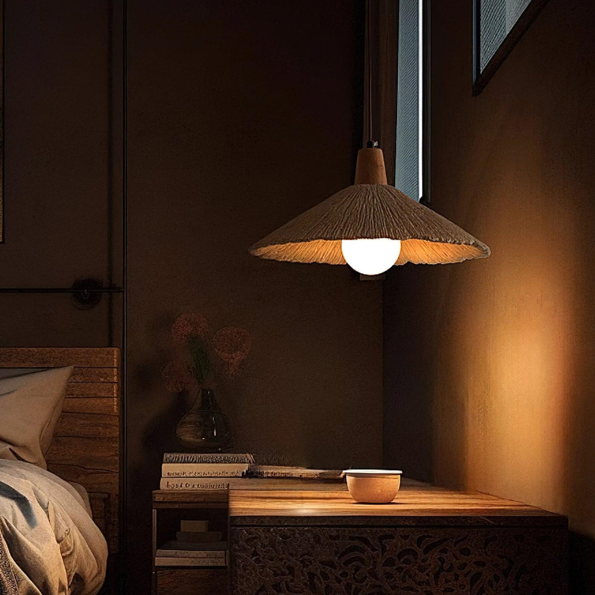 Beldenash Cement Pendant Light-Moonnatur