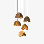 Hadrenina Wood Pendant Light-Moonnatur
