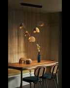 Hadrenina Wood Pendant Light-Moonnatur