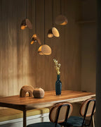 Hadrenina Wood Pendant Light-Moonnatur