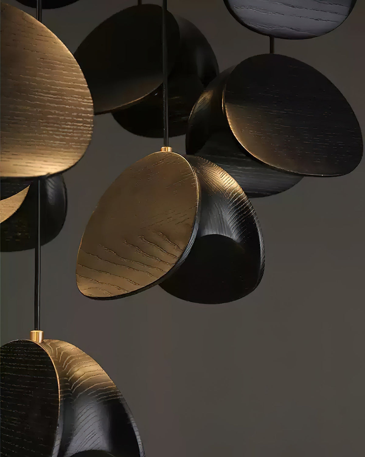 Hadrenina Wood Pendant Light-Moonnatur