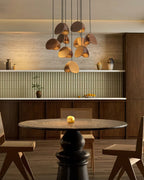 Hadrenina Wood Pendant Light-Moonnatur