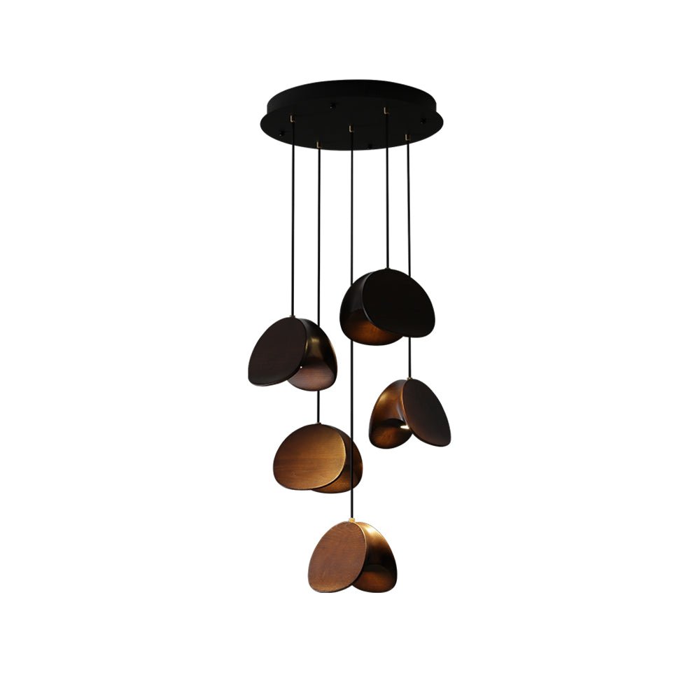 Hadrenina Wood Pendant Light-Moonnatur