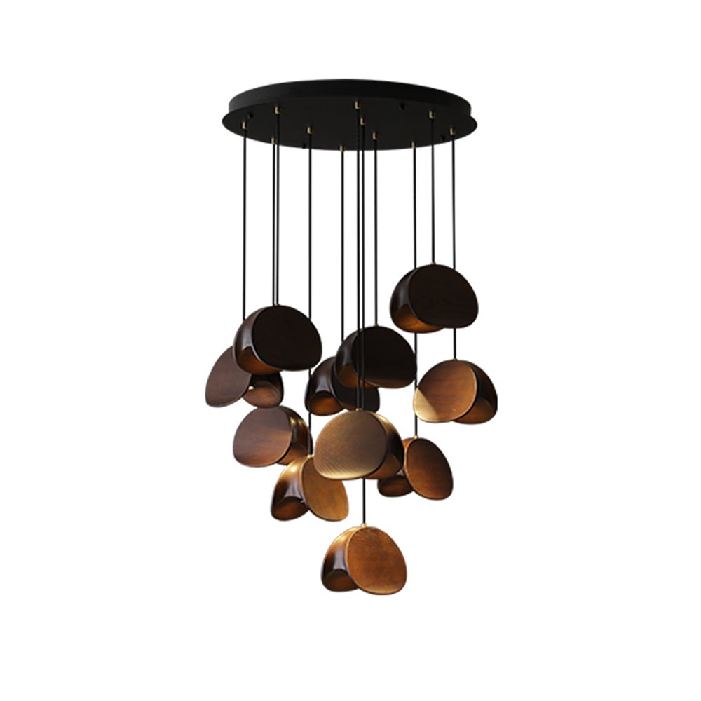 Hadrenina Wood Pendant Light-Moonnatur
